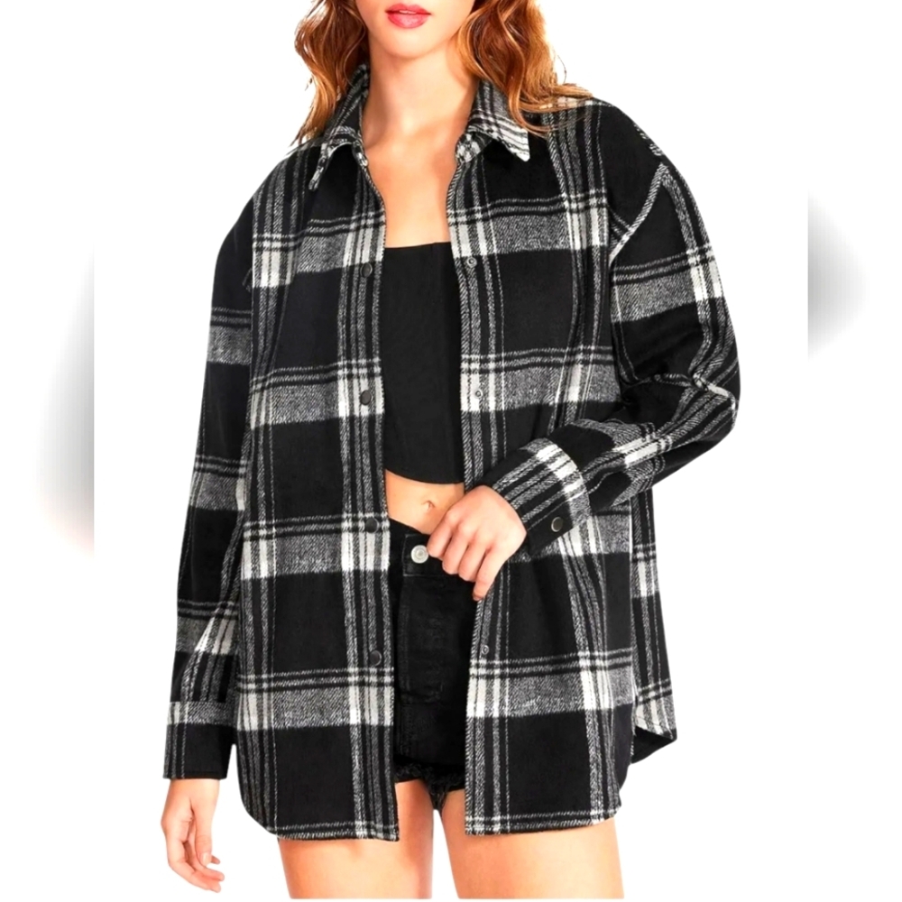 Steve Madden button-up Flannel [XS]